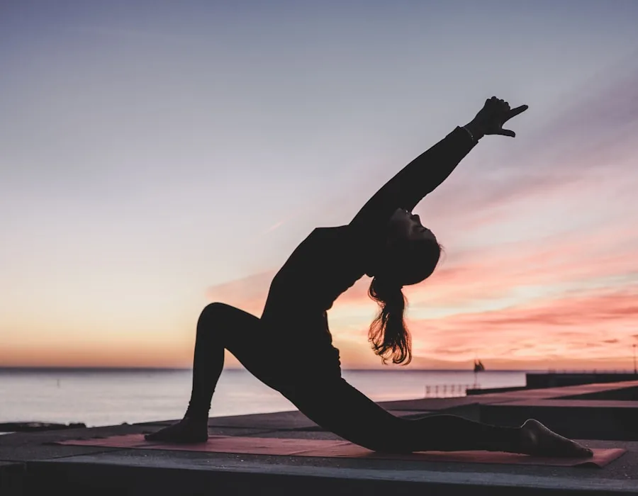 Estudio de yoga y estiramiento