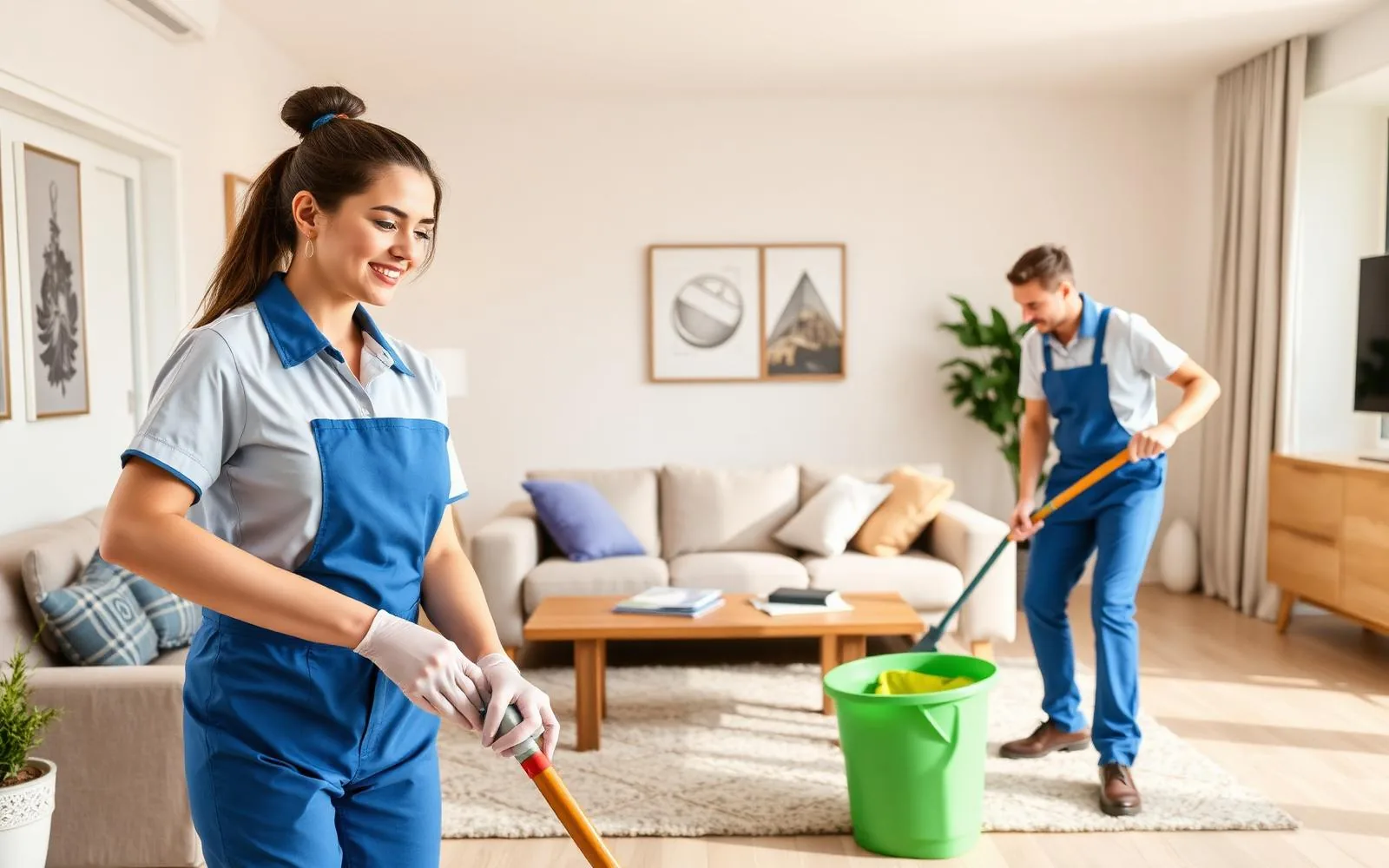 Vista de la demostración Brillo Cleaning Services